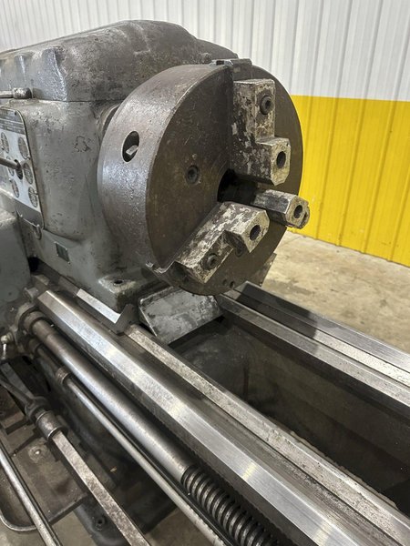 28&quot; X 126&quot; AMERICAN PACEMAKER ENGINE LATHE 2-1/8&quot; HOLE: STOCK #23510