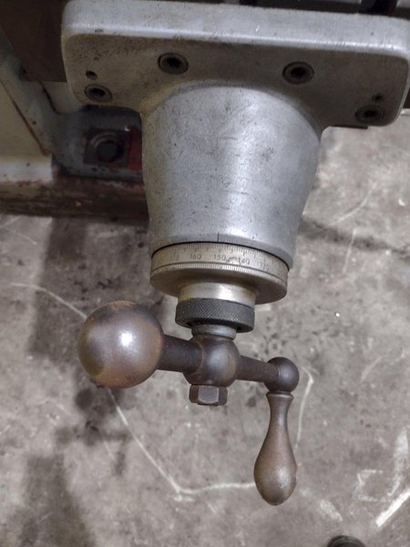 3 HP SHARP VERTICAL RAM TYPE KNEE MILL DRO &amp; POWER FEED : YOBRO #25318