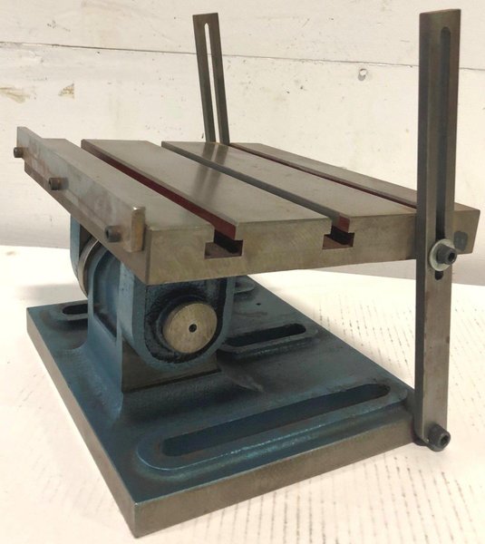 TTJ Tilting T-Slot Table, 10&quot; x 12&quot; Top, 0-90 Degrees