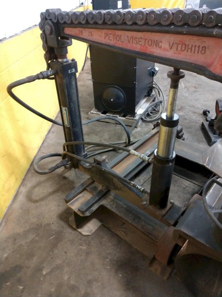 4" TO 24" PETOL GEARENCH MODEL #U118-116H HYDRA-TORK HYDRAULIC BREAK OUT PIPE WRENCH MACHINE: YOBRO #25674