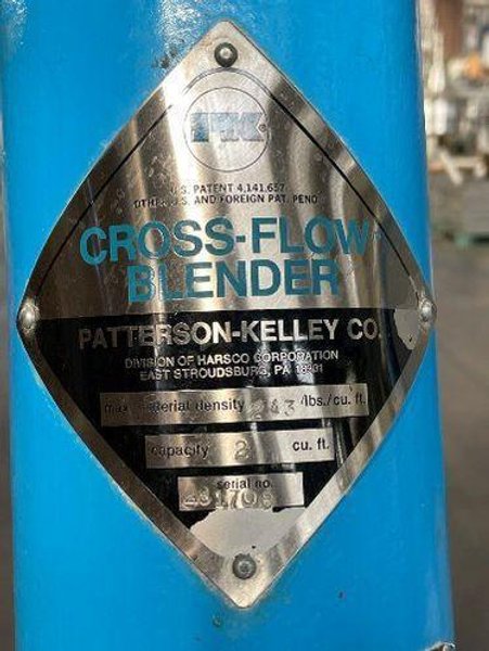 PATTERSON-KELLEY 2 CU FT CROSSFLOW TWIN SHELL BLENDER