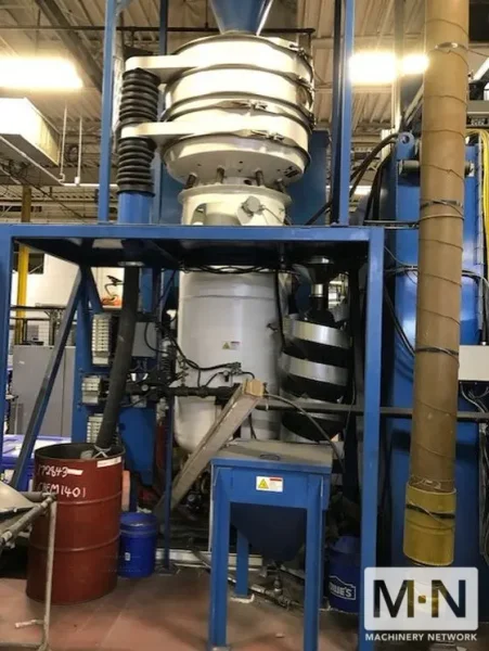 Wheelabrator Automated Turbine Blade Shot Peening Machine