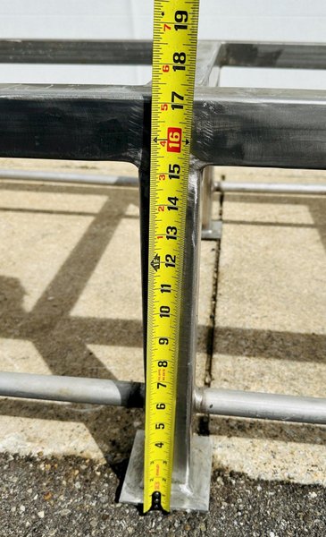 8’ x 30” Stainless Steel  |  Freezer / Refrigerator Riser