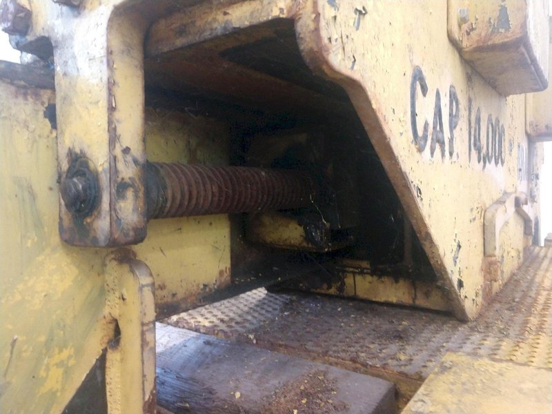 14,000 LB 7 TON X 26&quot; TO 60&quot; X 72&quot; OD BRADLEY MOTORIZED COIL GRAB: STOCK 13233