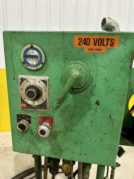 12 FT HAMMOND ROTO-FINISH MODEL #ST-12 ROTARY BOWL VIBRATORY PARTS DEBURRING FINISHER: STOCK #20064
