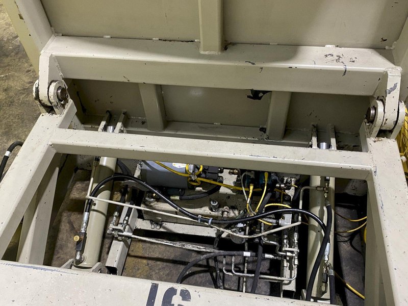 54" X 60" X 5000 LBS SOUTHWORTH MODEL #L006035-9 CONTAINER FLIPPER UNLOADING MACHINE: STOCK #17010