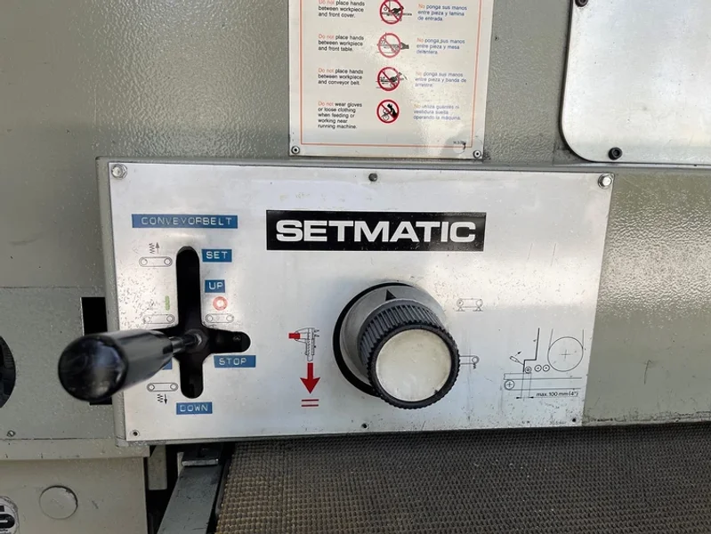 36” GRINDINGMASTER MCSB/B2-900 (3) Head Timesaver Sander #6613