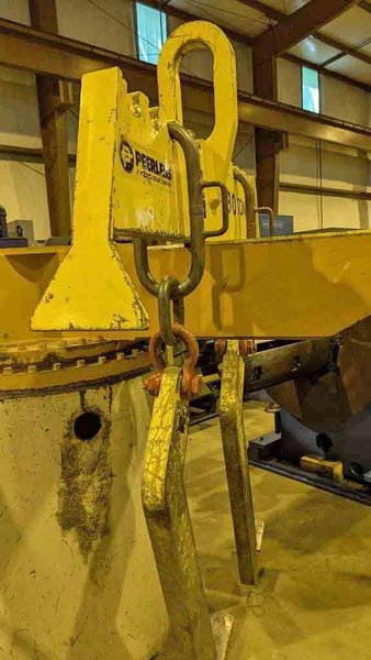 60,000# x 72" Harrington Narrow Arm Coil Lifter STOCK #3766