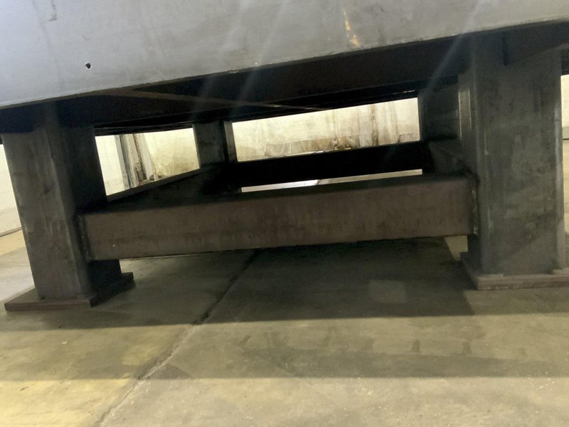 117.5" X 105" PORTAGE SURFACE PLATE/TABLE: STOCK #80846