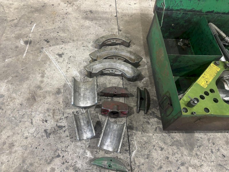 1.25&quot; TO 4&quot; GREENLEE MODEL #777 PORTABLE HYDRAULIC TUBE &amp; PIPE BENDER: STOCK #21222