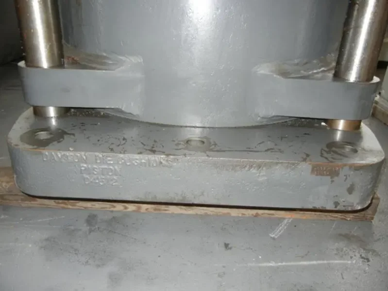 USED DAYTON HEAVY DUTY PNEUMATIC DIE CUSHION, Model HC36, 102 Tons, YEAR: 2014