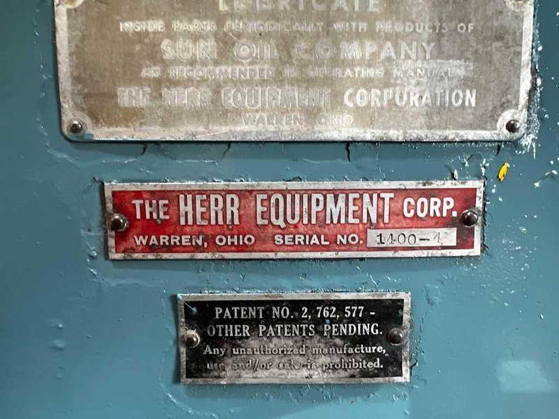 15,000# x 27&quot; Herr Uncoiler