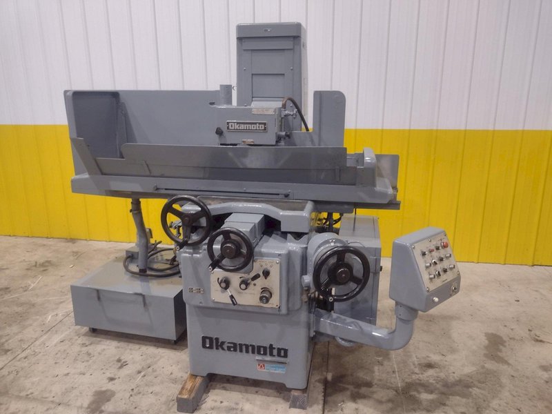 8" x 20"OKAMOTO MODEL #M820A AUTOMATIC 3 AXIS HORIZONTAL SURFACE GRINDER: STOCK #21719