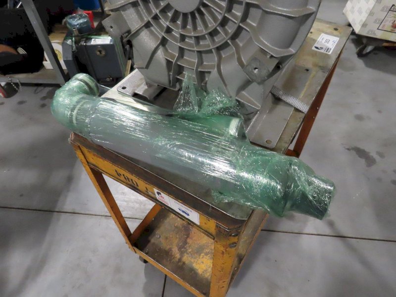 Rietschle Thomas Bora SAP 300 (01) Vacuum Pump and (2) Shelf Cart- Auction Item