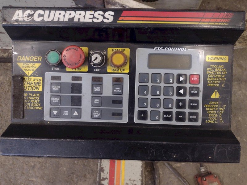 175 TON X 10' ACCURPRESS 717510 HYDRAULIC BRAKE, NEW 2000: STOCK #18560