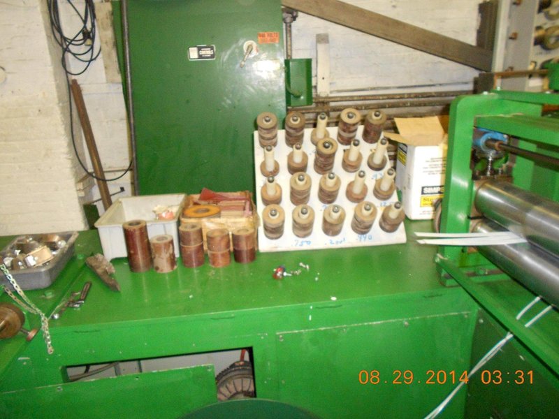 18&quot; (457mm) x 3&quot; ARBOR STANAT SLITTING LINE (14026)