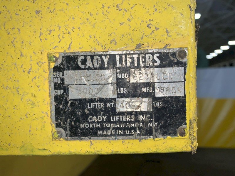 5,000 LB 2.5 TON X 72"  CADY LIFTER COIL LIFTING C-HOOK: STOCK #13063