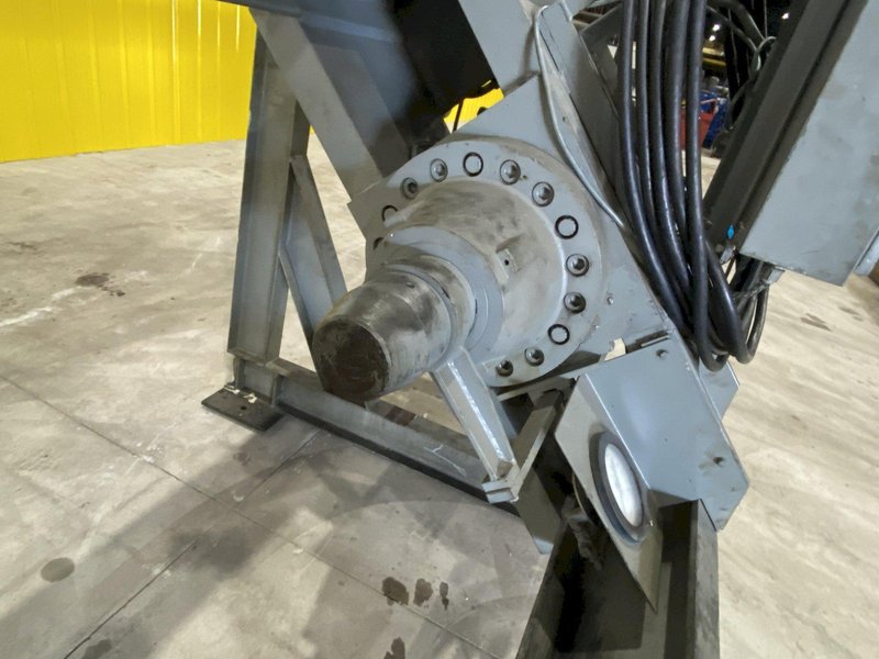 150 TON DAKE HORIZONTAL INCLINED HYDRAULIC WHEEL PRESS: STOCK #20382