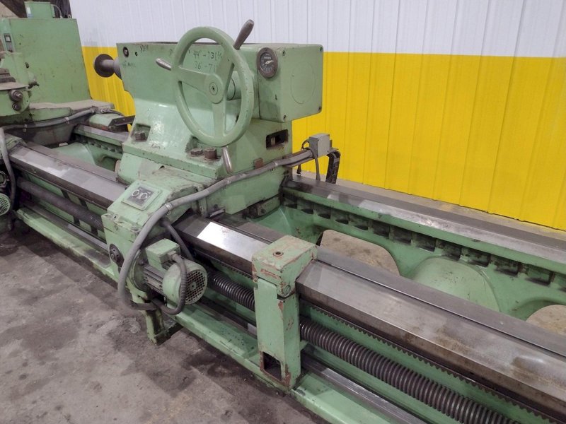 42" X 288" TOS CELAKOVICE MODEL #SU100 ENGINE LATHE WITH 4.25" HOLE AND METRIC THREADING: STOCK 15151