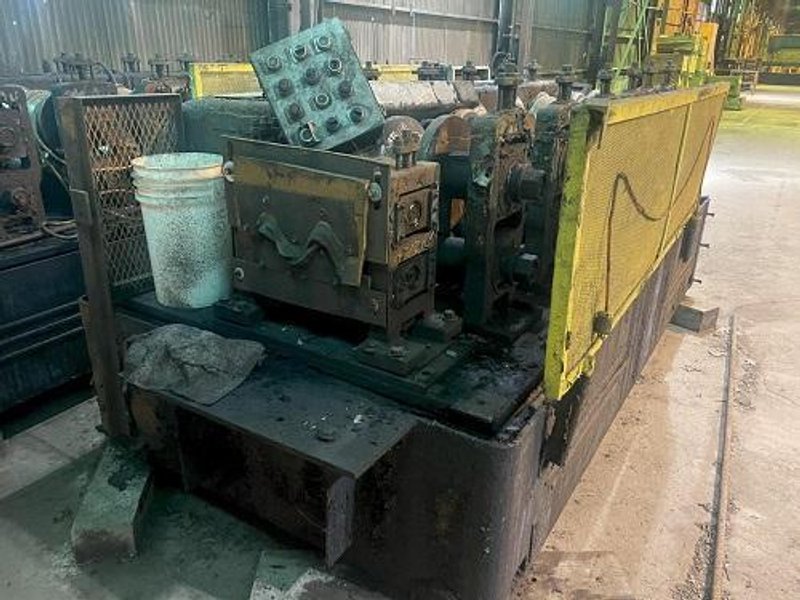 14 STAND X 3.5" X 24" TISHKEN MODEL #14-HXM-3-1/2 HEAVY DUTY ROLLFORMER