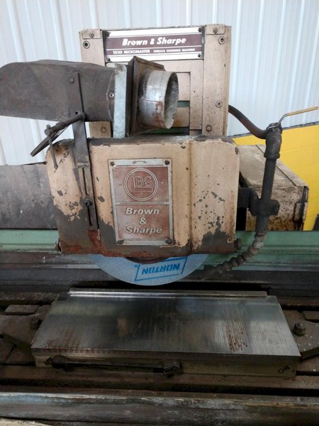 10&quot; X 30&quot; BROWN &amp; SHARP MODEL #1030 MICROMASTER HYDRAULIC SURFACE GRINDER: STOCK #10873
