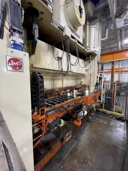 1330 ton Niagara SE4-1330-186-84 Straight Side Mechanical  Metal Stamping Transfer Press For Sale, Year 1991