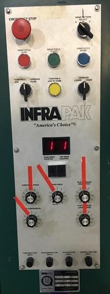 INFRAPAK STRETCH WRAPPER STOCK #3151