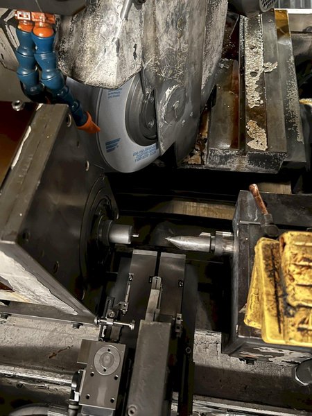 Studer S20 CNC Plain Cylindrical Grinder with Combination Plain/Angle Wheel Head and Swiveling Work Head.