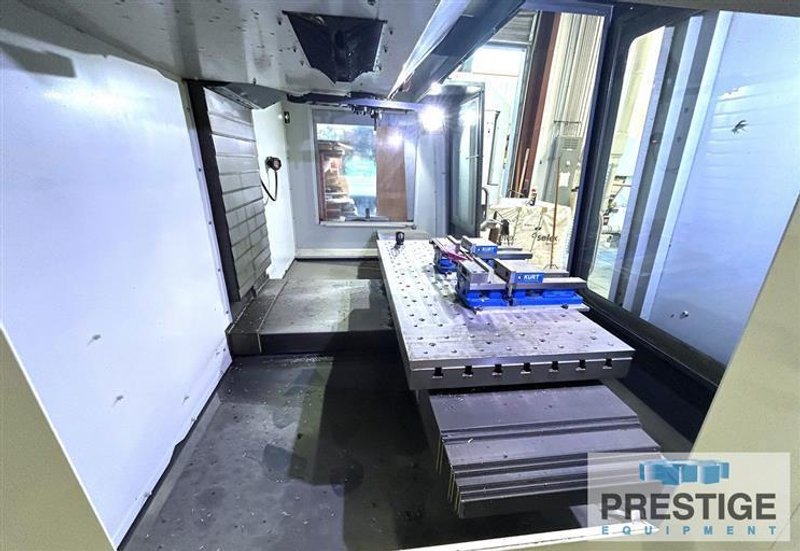 HAAS VF-3YT/40 4-Axis CNC Vertical Machining Center With HRT210 Rotary Indexer