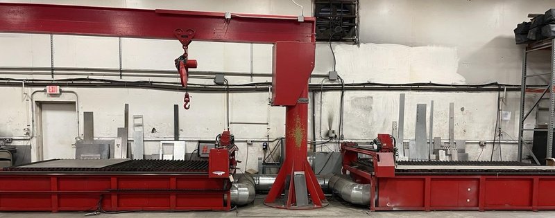 5′ x 10′ DynaTorch XLS Plasma Cutting Table, 2015 – 65 Amp Hypertherm Powermax 65