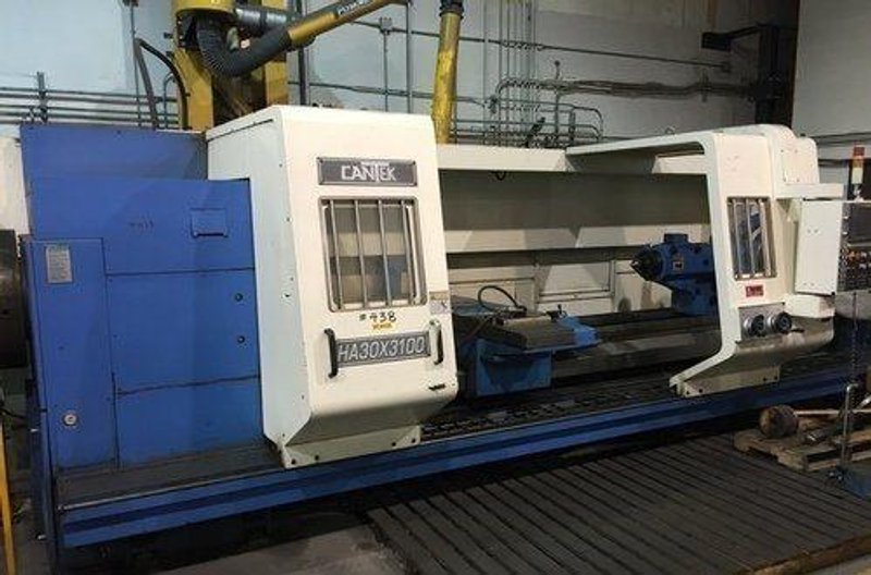 Cantek HA-30X3100 CNC Lathe, 2006
