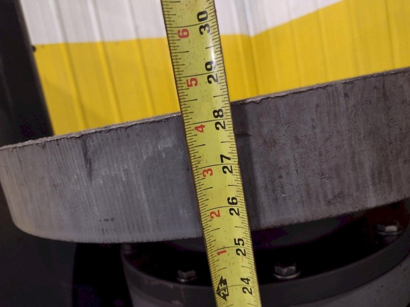 150 TON DAKE HYDRAULIC H-FRAME WHEEL PRESSING PRESS: YOBRO #25286