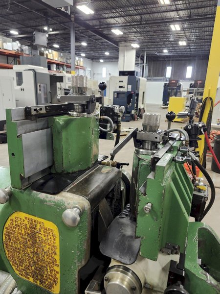 Royal Master Gen 5 (TG12x3) CNC  Guidewire  Centerless Grinder, Grinding Wire from: .0001" to .250", up to 17', with Scale Feedback to: .000004", Strongarm CNC Mini Station 15.1 - Windows Control , 7.5 HP. with Accu-Feed AGF 5M-V Wirefeeder,