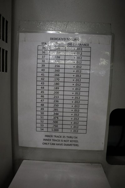 Murata Wiedemann C-3000 Turret Punch Press, 33 Ton, 54 Station Turret, (2) AI Stations, Fanuc 16-P CNC