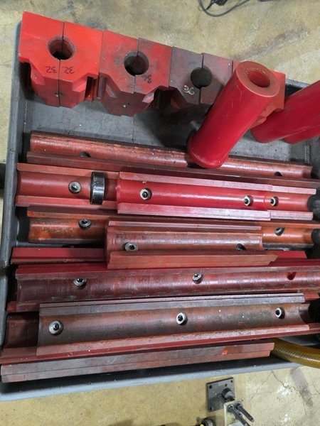 12′ Edge Technologies Miyano-542 Bar Feeder, 2012 – 16mm and 42mm Channel Sets