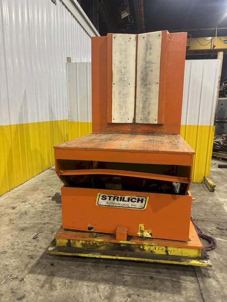 10,000 LBS STRILICH MODEL 525 UPENDER COIL FLIPPER WITH POWER ROTATION: STOCK #22713