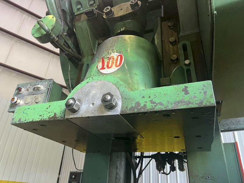 STOCK #16745: 100 TON FEDERAL MODEL #100-28-36 OBI STAMPING PRESS: STOCK 16745