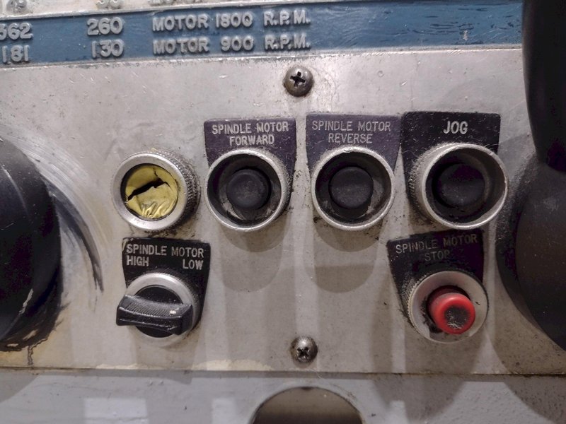 28" X 48" LEBLOND MODEL 3H ENGINE LATHE, 2-1/2" SPINDLE HOLE: YOBRO #24837