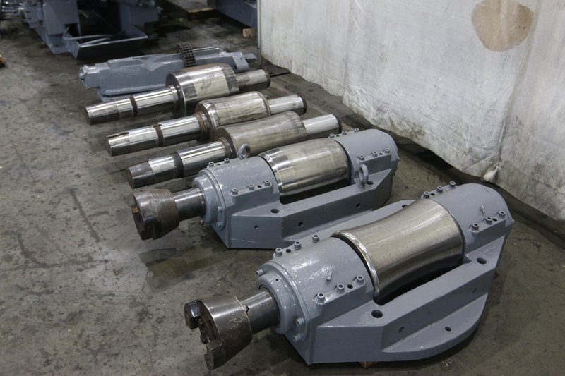 3-1/2&quot; MEECO MODEL HD2 2-ROLL ROTARY BAR STRAIGHTENER: STOCK #10457