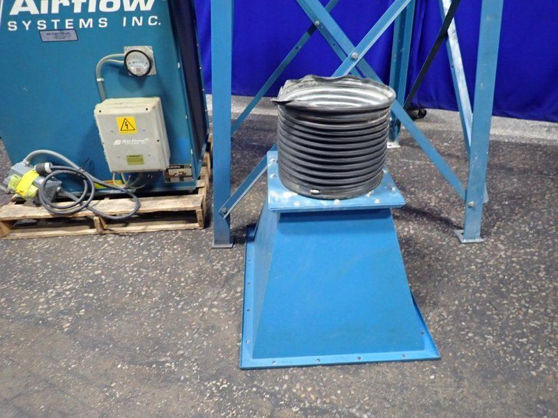AIR PURIFIERS INC. DUST COLLECTOR   -  DC4-HOPPER/STAND-PGS