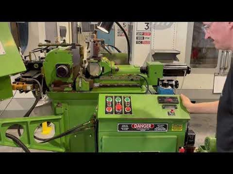 GLEBAR TF-9CPG High Precision Centerless Grinder Touchscreen 2000’ Stock...