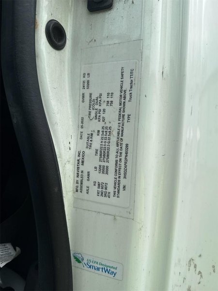 2023 International LT62F 3HSDZAPR2PN493299