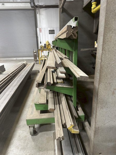 96&quot; X 72&quot; X 72&quot; HIGH CANTILEVER STORGE ROLLING CART : STOCK #19401