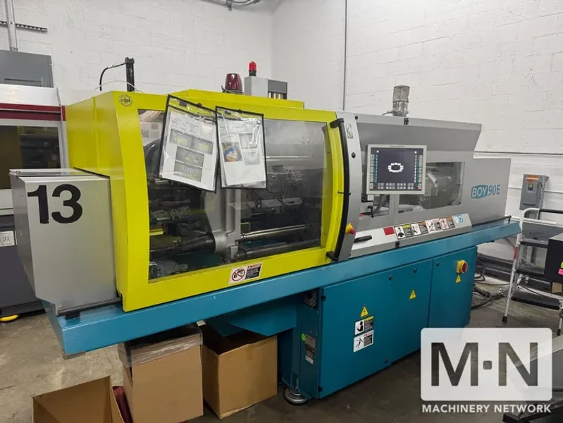 100 TON 8.9 OZ BOY MODEL 90E INJECTION MOLDING MACHINE MFG 2017 (3) AVAILABLE