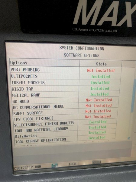 2007 Hurco VM1 with 7,200 Hours Spindle Time Vertical Machining Center