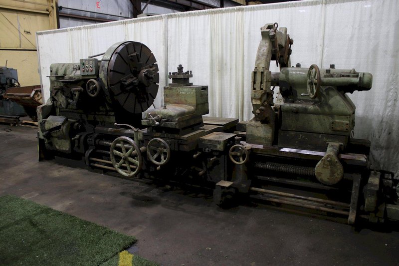 60" X 84" AMERICAN ENGINE LATHE: STOCK #75204