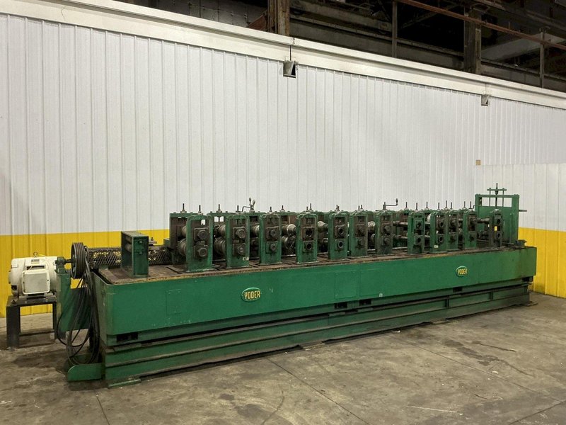 12 STAND X 2.5" YODER MODEL M2-1/2 ROLLFORMER, 18" ROLLSPACE: STOCK 23475