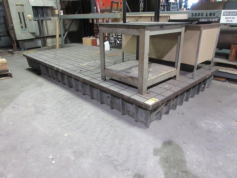 78" x 158" Grid Type Layout Surface Table