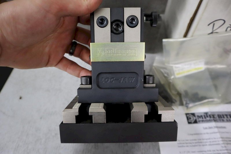 Mitee-Bite Loc Jaw System for use with 4th or 5th Axis Machines- Auction Item
