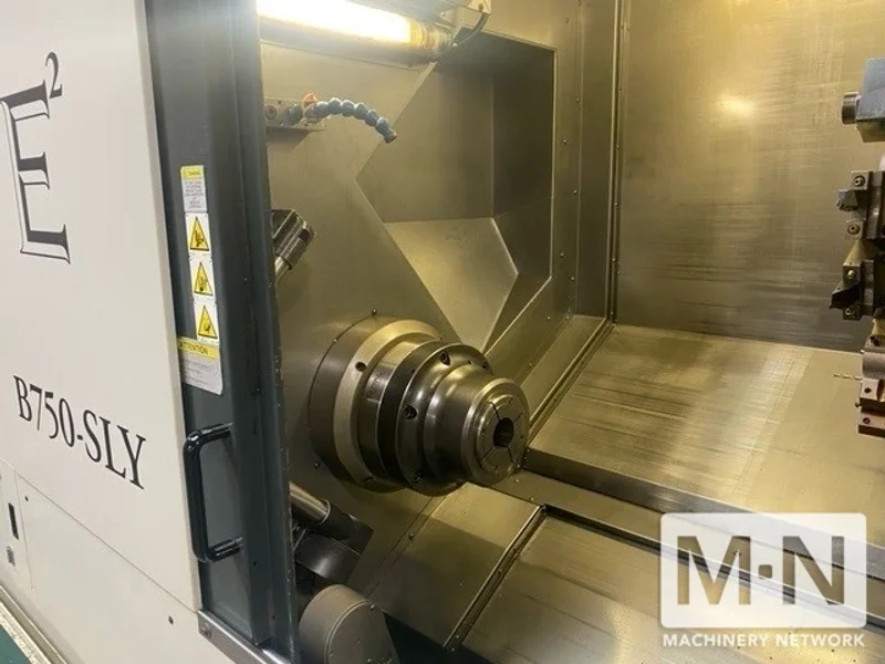 Eurotech Elite B750-SLY Stallion CNC Turning Center, 2016